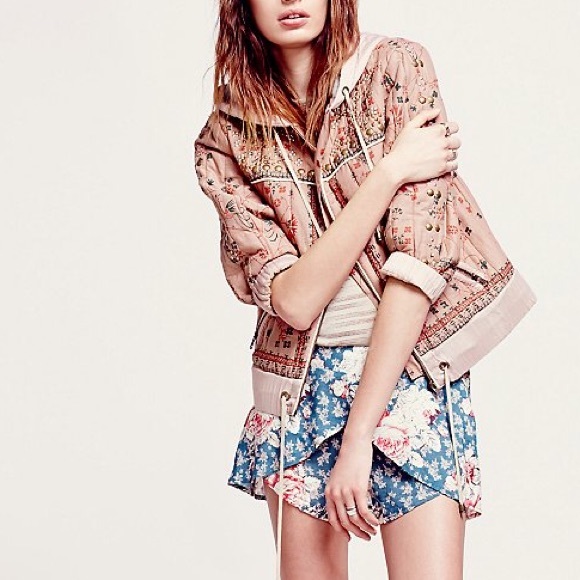 FREE PEOPLE Play My Song Studded JACKET Coat S M L - Picture 5 of 7